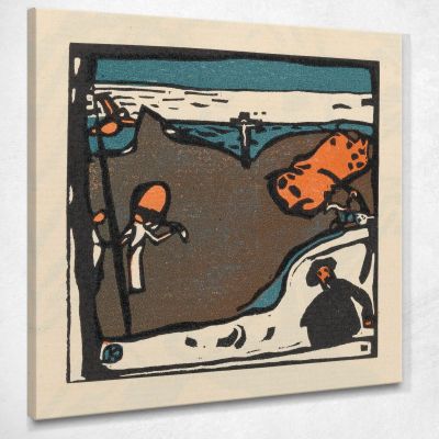 Sounds Pl.16 Wassily Kandinsky wk131 canvas print 