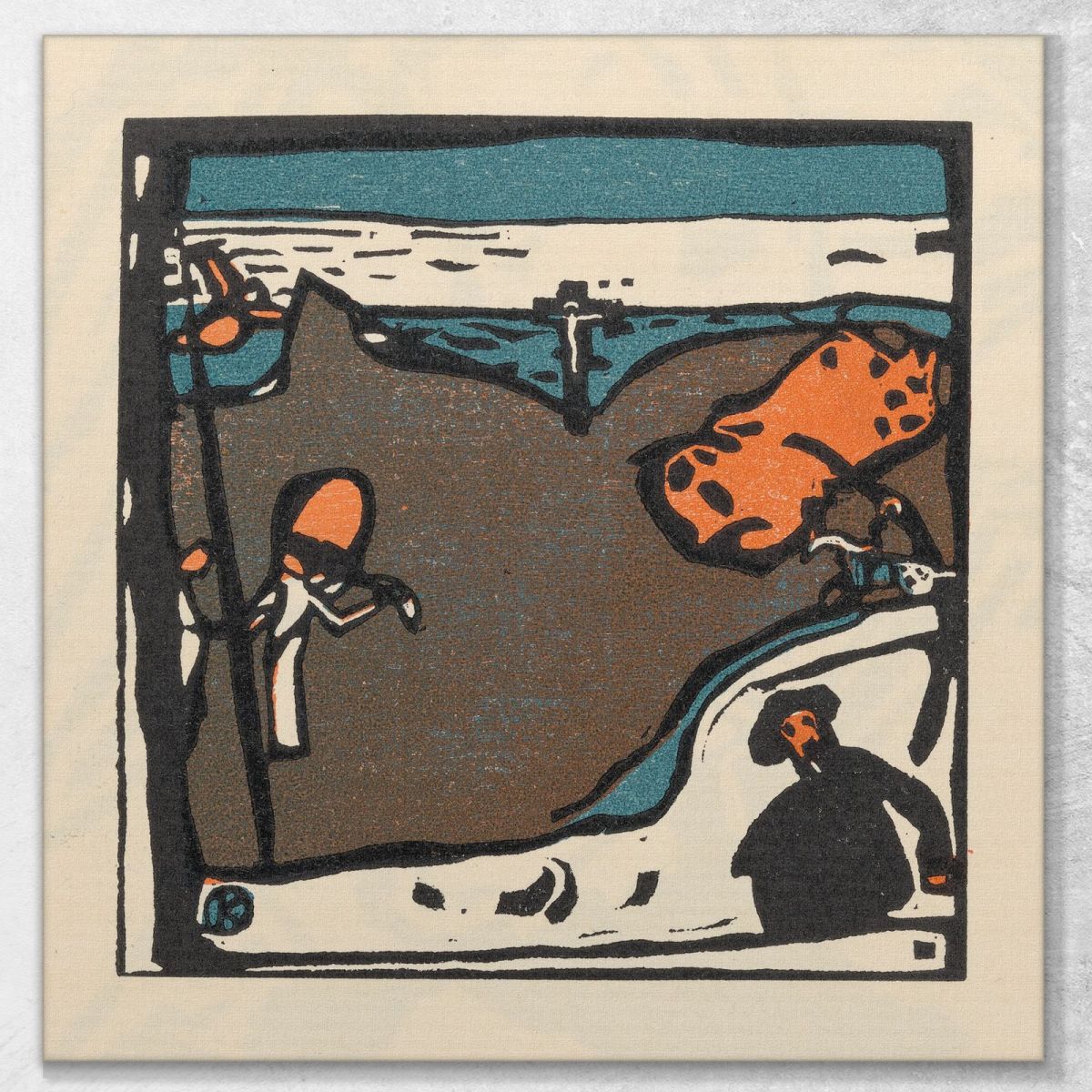 Sounds Pl.16 Wassily Kandinsky wk131 canvas print 