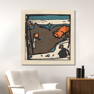 Sounds Pl.16 Wassily Kandinsky wk131 canvas print 