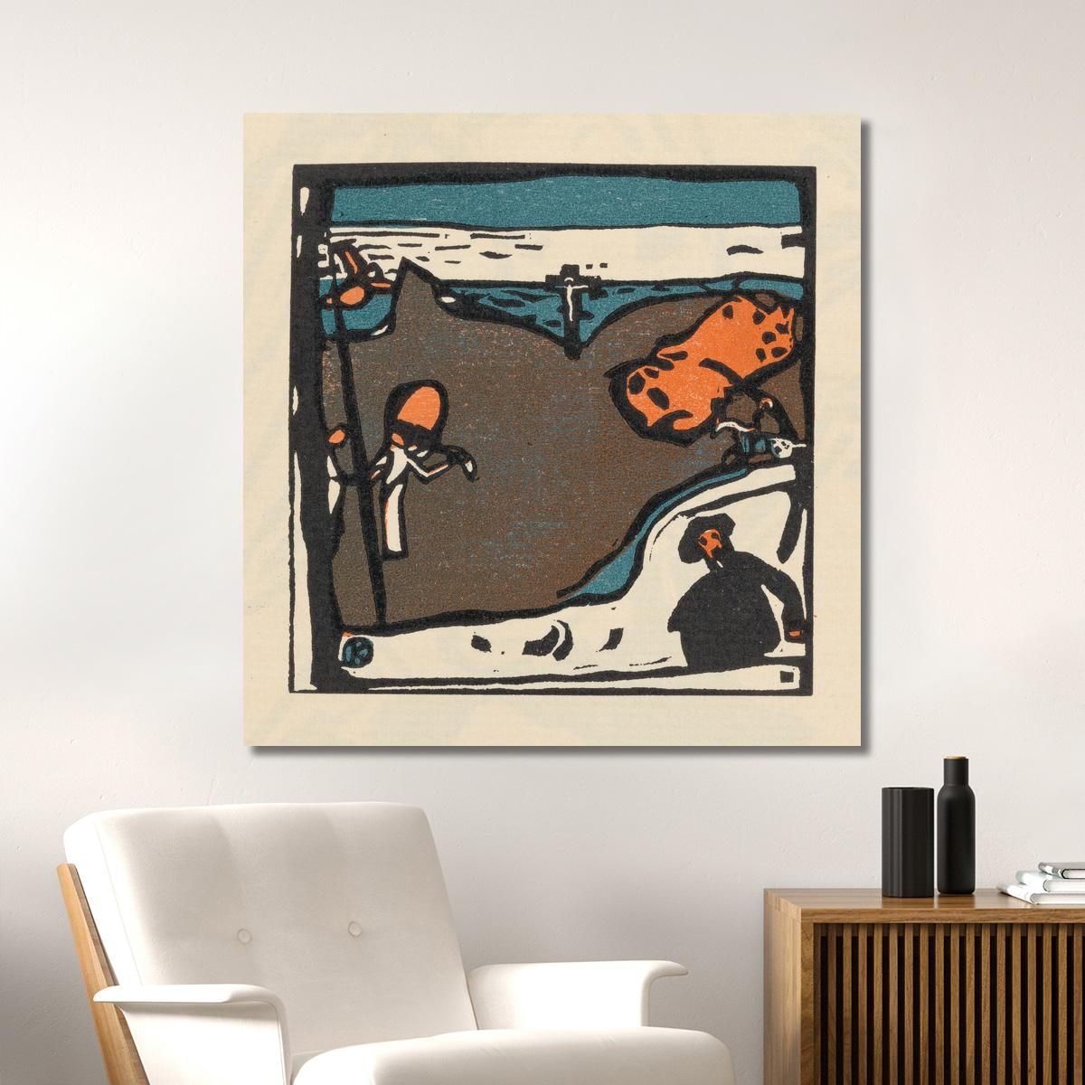 Sounds Pl.16 Wassily Kandinsky wk131 canvas print 