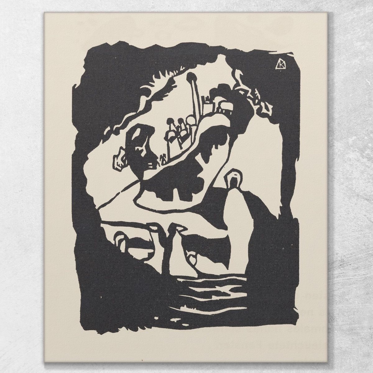 Sounds Pl.17 Wassily Kandinsky wk132 canvas print 