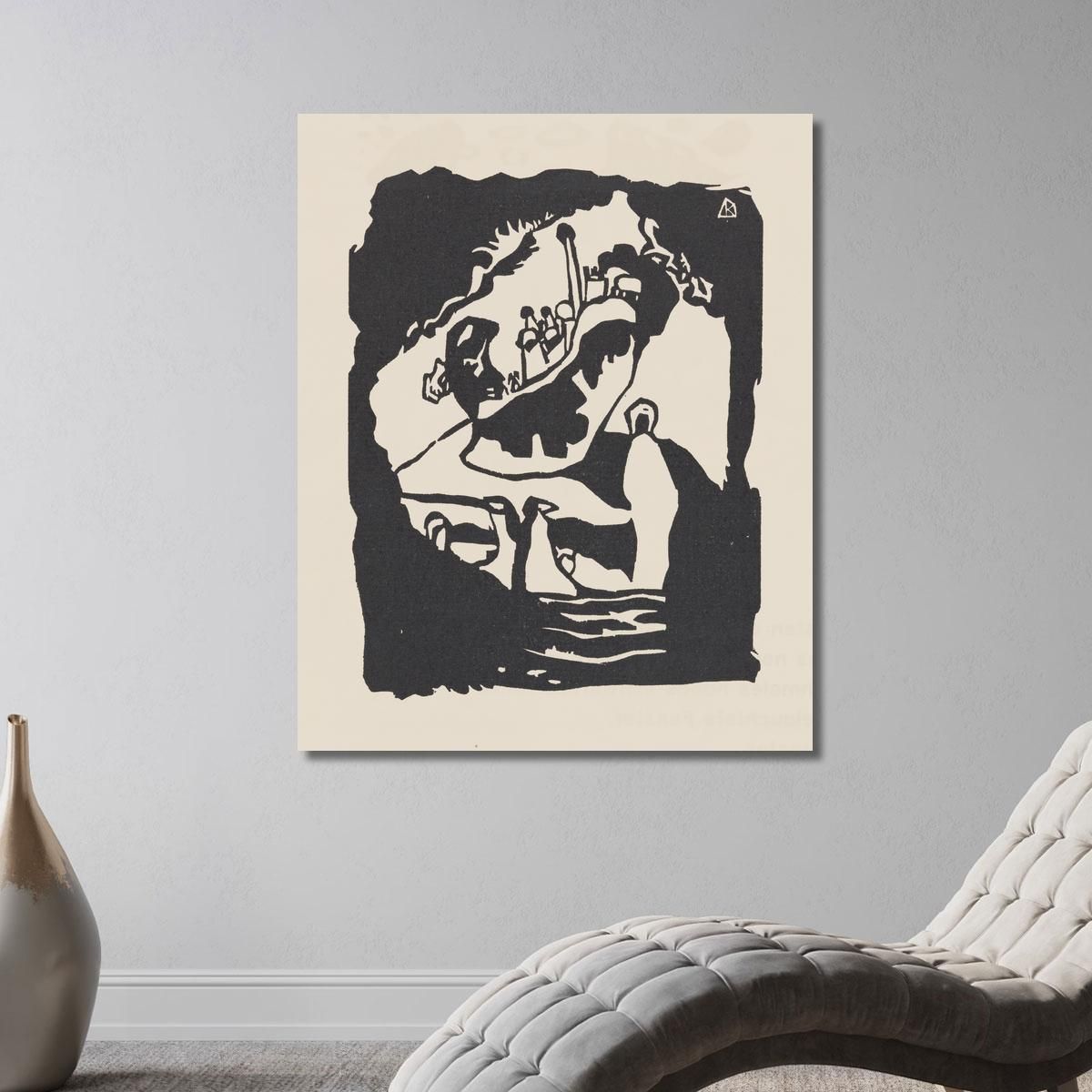 Sounds Pl.17 Wassily Kandinsky wk132 canvas print 