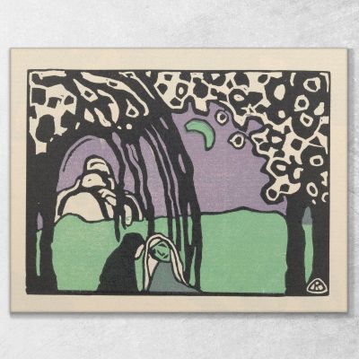Sounds Pl.20 Wassily Kandinsky wk135 canvas print 