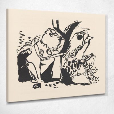 Sounds Pl.21 Wassily Kandinsky wk136 canvas print 