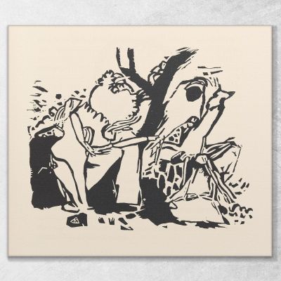 Sounds Pl.21 Wassily Kandinsky wk136 canvas print 