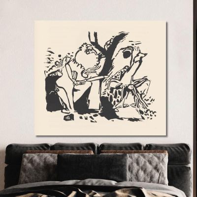 Sounds Pl.21 Wassily Kandinsky wk136 canvas print 