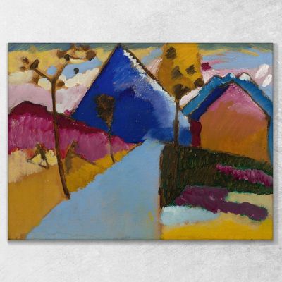 Kochel Straight Street Wassily Kandinsky wk142 canvas print 