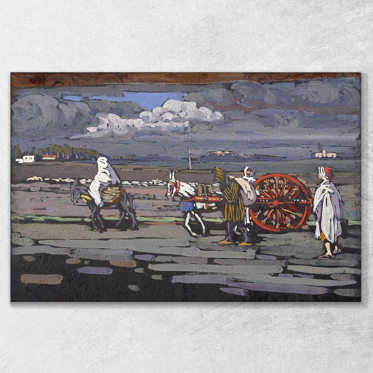 Country Road Wassily Kandinsky wk147 canvas print 