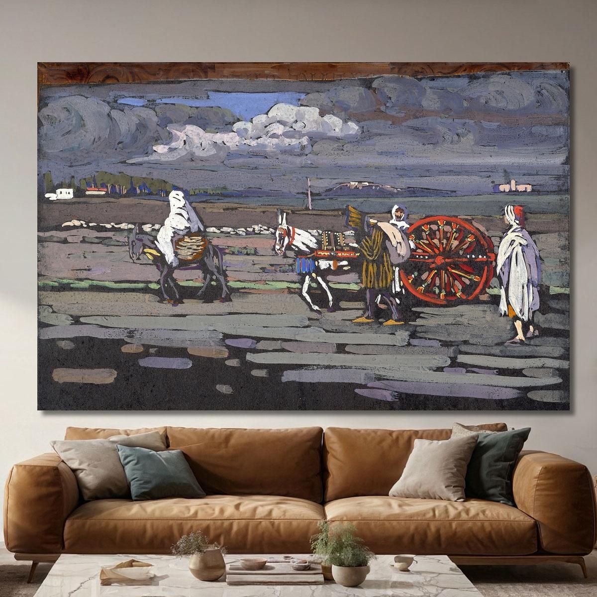Country Road Wassily Kandinsky wk147 canvas print 