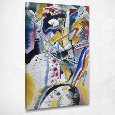 Large Study On A Mural For Edwin R. Campbell Summer Wassily Kandinsky wk148 canvas print 