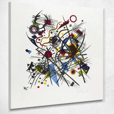 Lithography For The Fourth Bauhaus Portfolio Wassily Kandinsky wk152 canvas print 