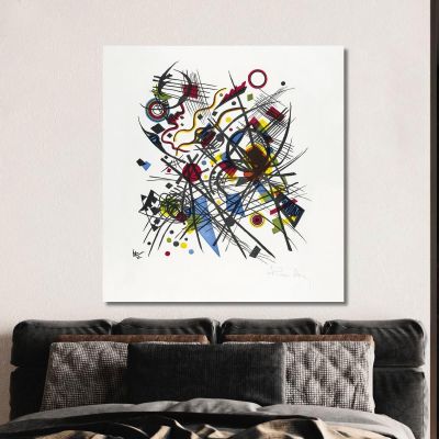 Lithography For The Fourth Bauhaus Portfolio Wassily Kandinsky wk152 canvas print 