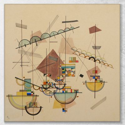 Lyrical Lyrical Wassily Kandinsky wk155 canvas print 
