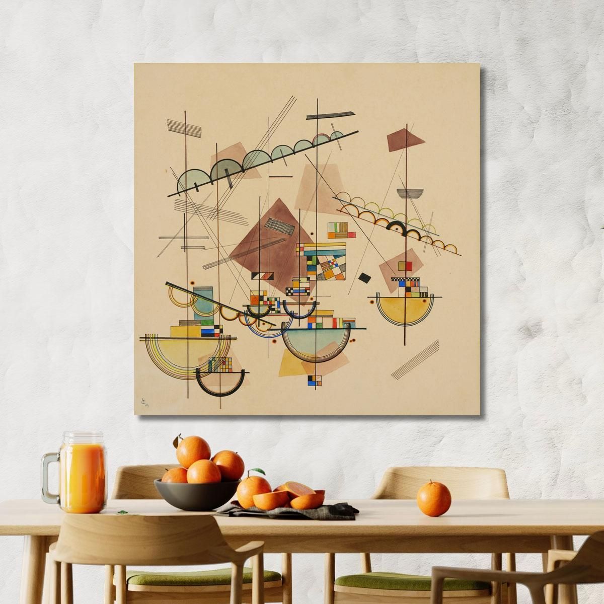Lyrical Lyrical Wassily Kandinsky wk155 canvas print 
