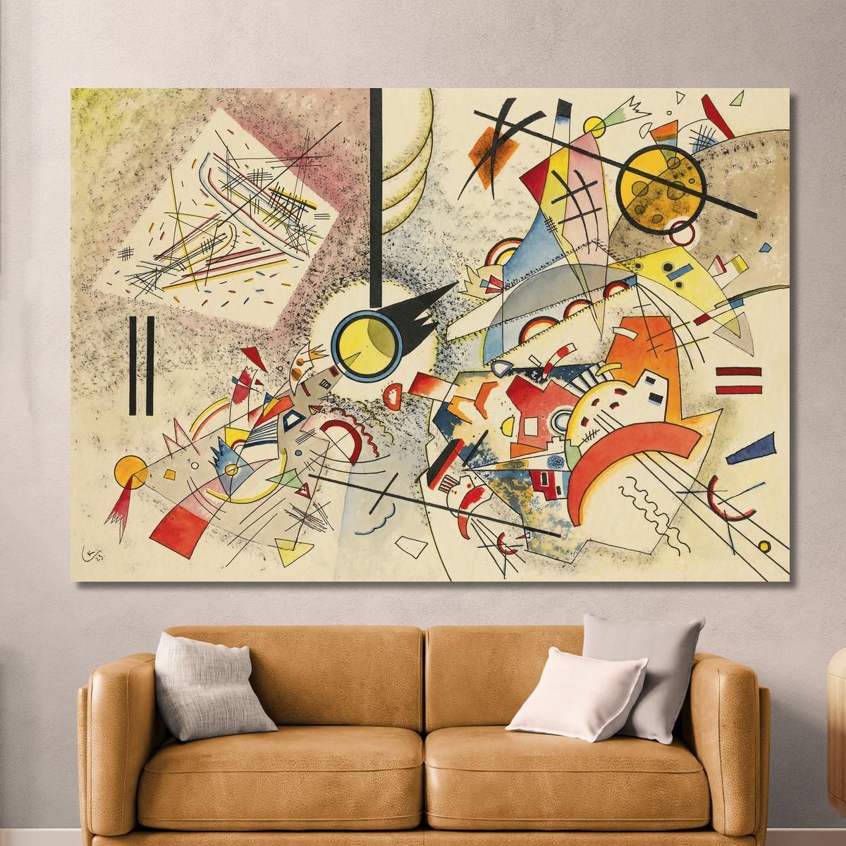No Title 1923 Wassily Kandinsky wk157 canvas print 
