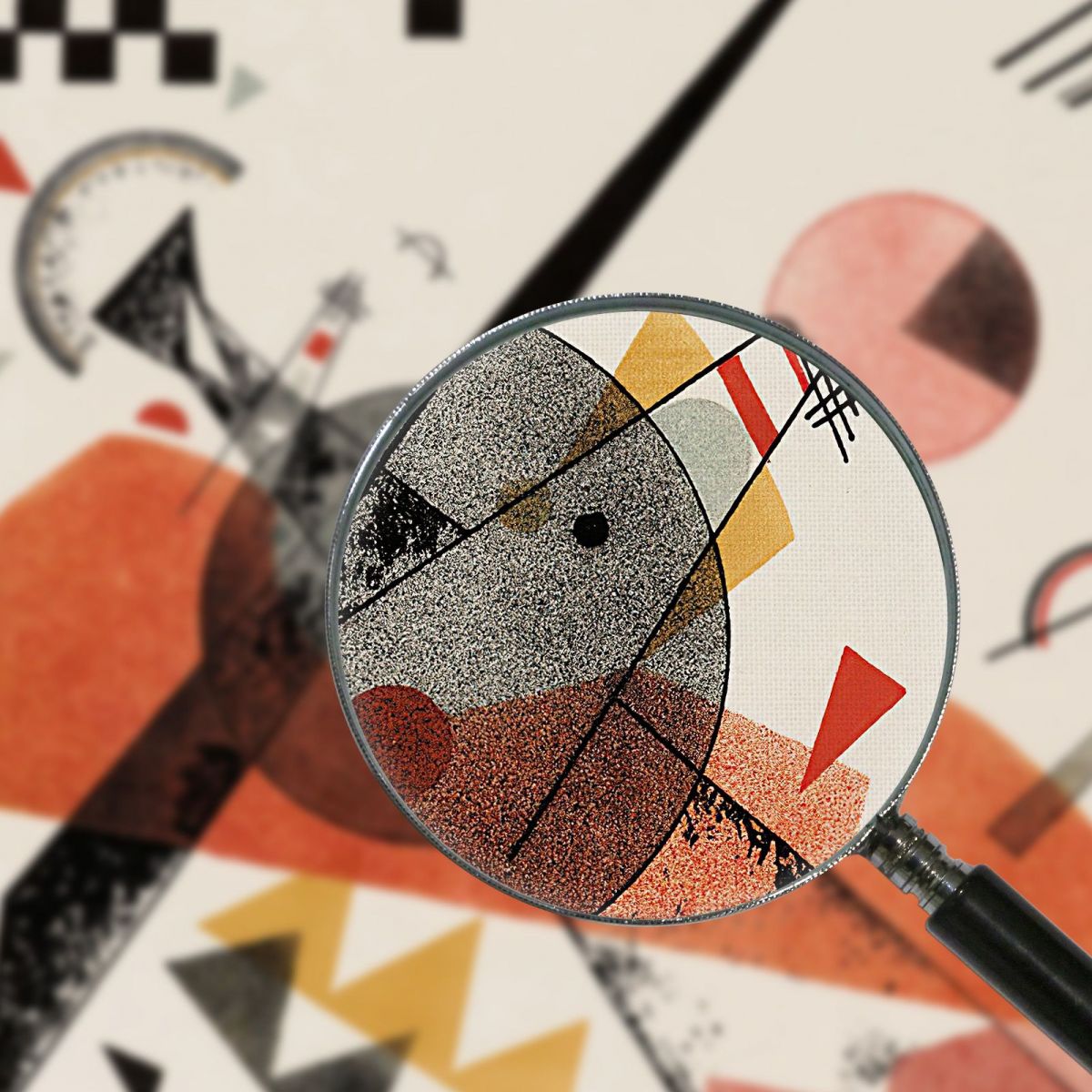Orange 1923 Wassily Kandinsky wk180 canvas print