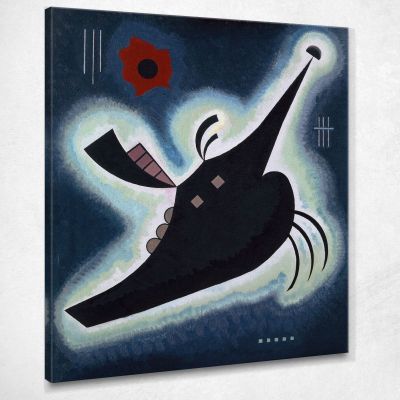 Pointy Black Wassily Kandinsky wk191 canvas print 