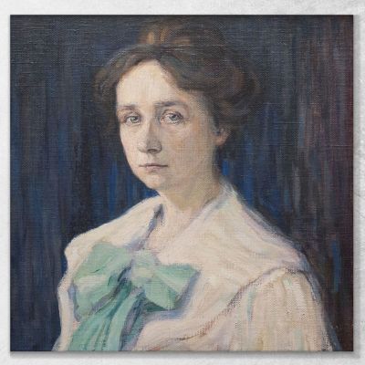 Portrait Of Gabriele Munter Wassily Kandinsky wk192 canvas print 