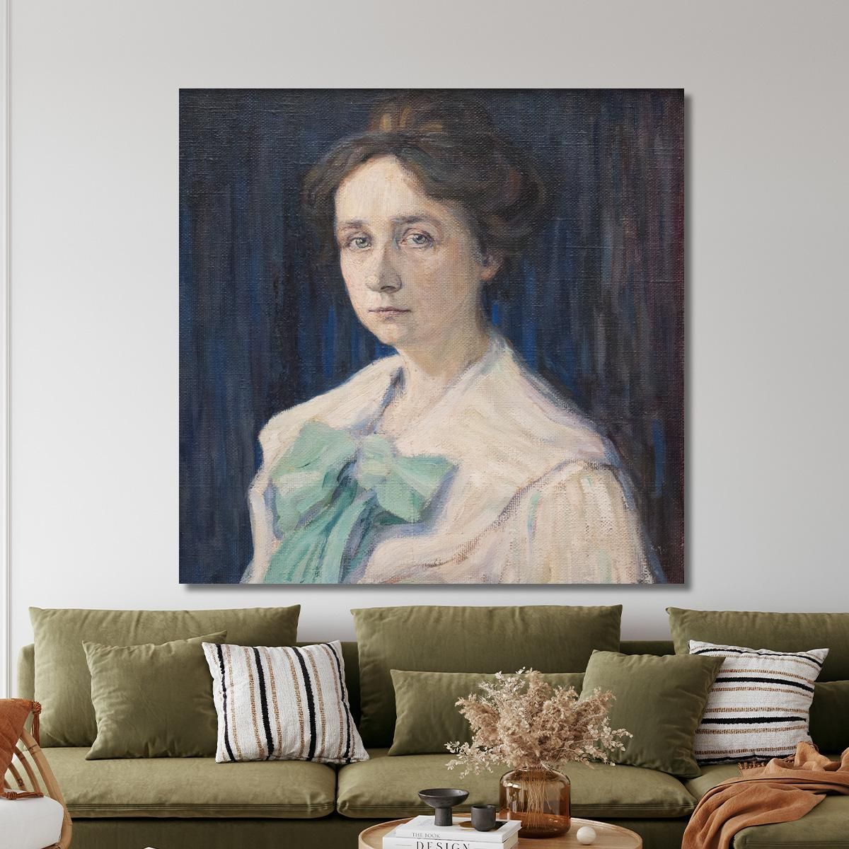 Portrait Of Gabriele Munter Wassily Kandinsky wk192 canvas print 