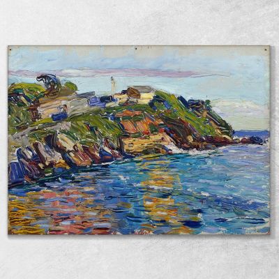 Rapallo Bucht Wassily Kandinsky wk197 canvas print 