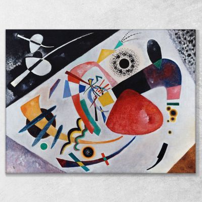 Red Spot Ii Wassily Kandinsky wk199 canvas print 