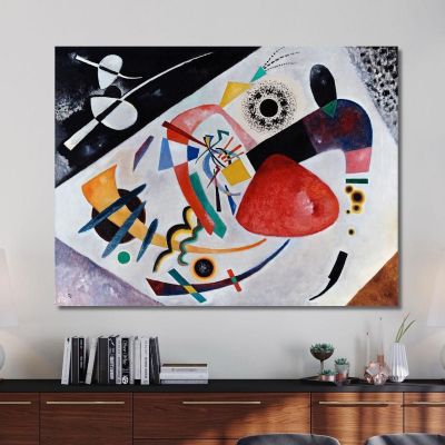 Red Spot Ii Wassily Kandinsky wk199 canvas print 