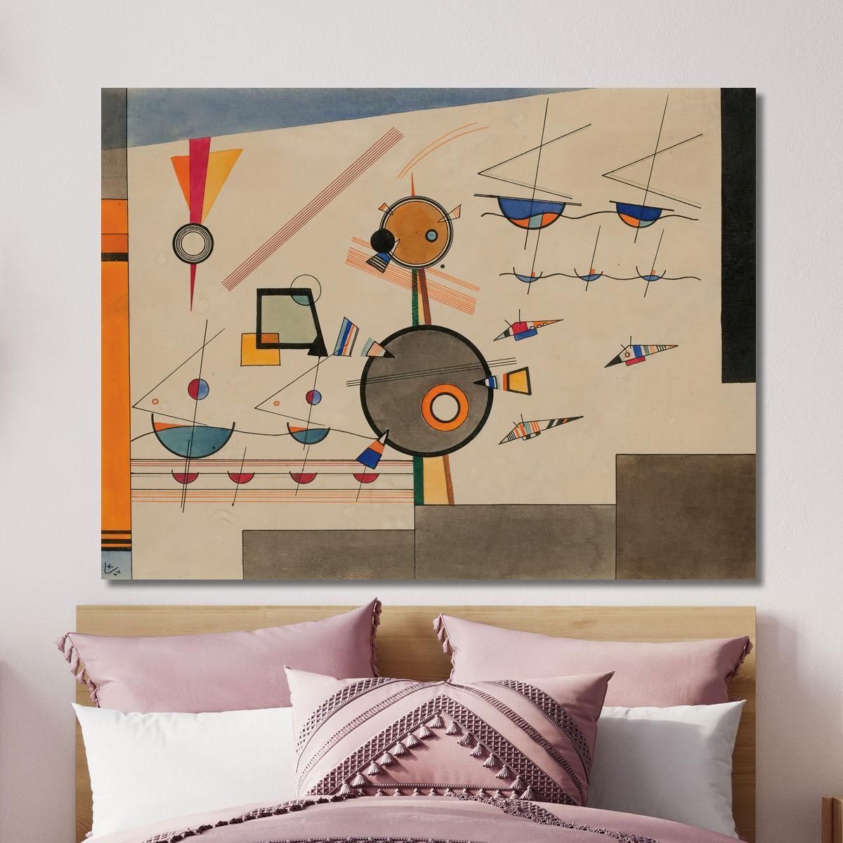 Floating Wassily Kandinsky wk206 canvas print 