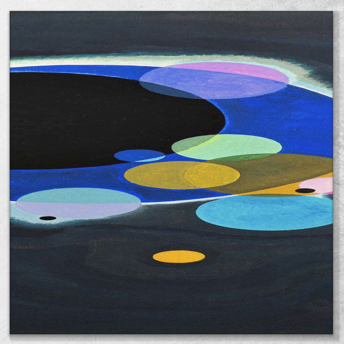 Several Circles 1926 Wassily Kandinsky wk207 canvas print 