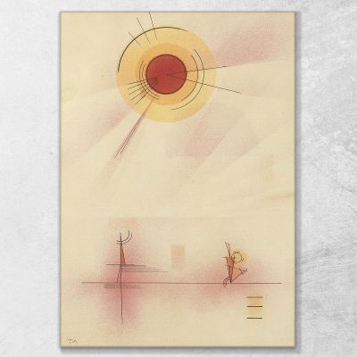 Shine 1929 Wassily Kandinsky wk208 canvas print 