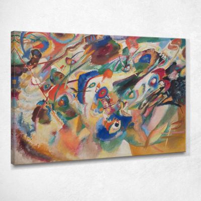 Sketch 2 For Composition Vii Wassily Kandinsky wk210 canvas print 