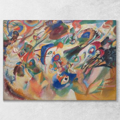 Sketch 2 For Composition Vii Wassily Kandinsky wk210 canvas print 