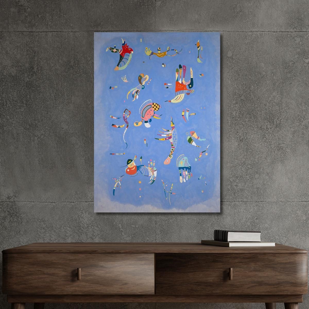 Sky Blue 1940 Wassily Kandinsky wk213 canvas print 