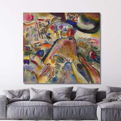 Small Pleasures Wassily Kandinsky wk214 canvas print 
