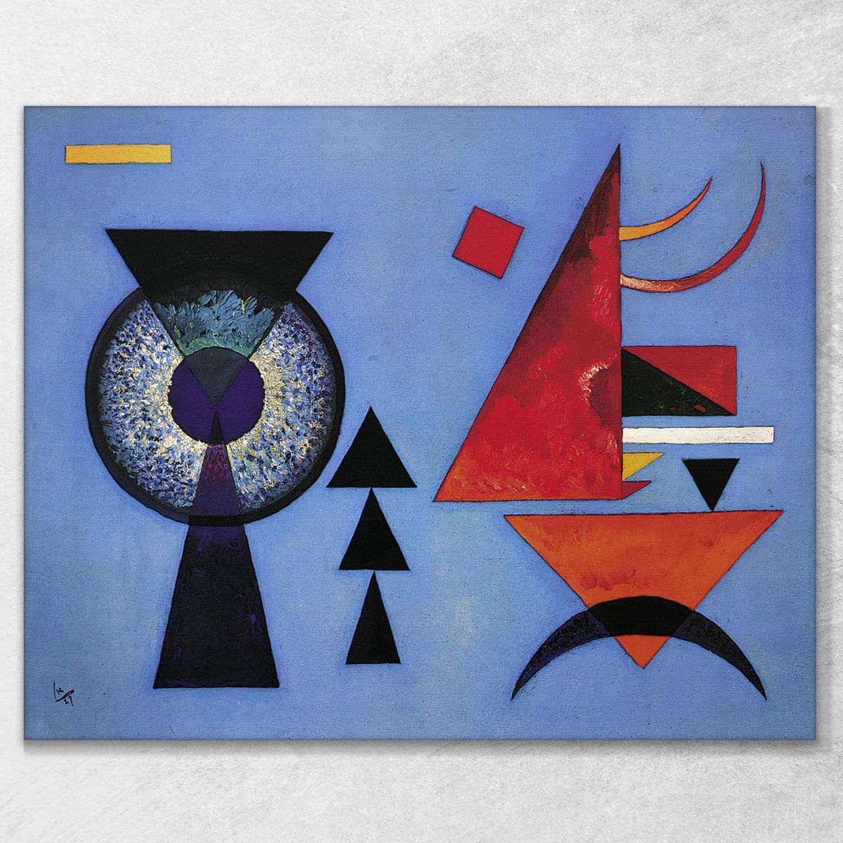 Soft Hard 1927 Wassily Kandinsky wk215 canvas print 