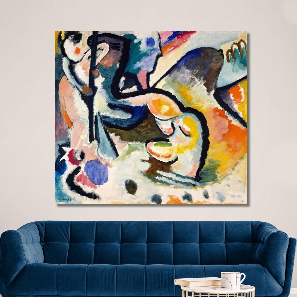 St. George Iii Wassily Kandinsky wk218 canvas print 
