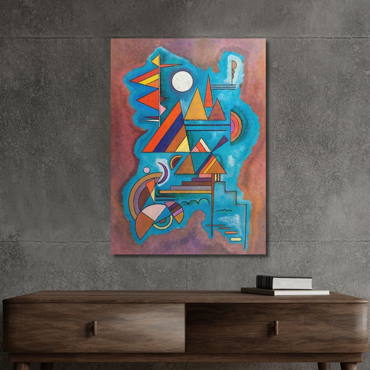 Standing Wassily Kandinsky wk219 canvas print 