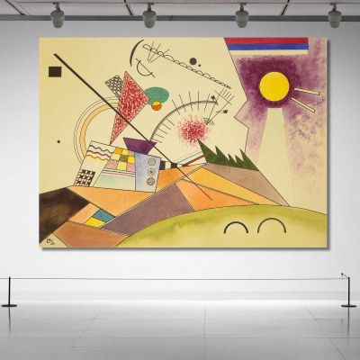 Study For Moving Rest Wassily Kandinsky wk222 canvas print 