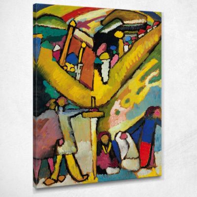 Study For Improvisation 8 1909 Wassily Kandinsky wk223 canvas print 