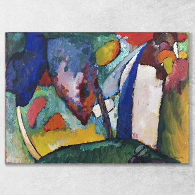 The Waterfall Wassily Kandinsky wk233 canvas print 