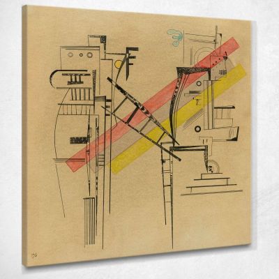 Transmission Wassily Kandinsky wk235 canvas print 