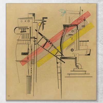 Transmission Wassily Kandinsky wk235 canvas print 