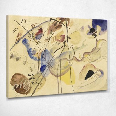Untitled Improvisation Wassily Kandinsky wk240 canvas print 