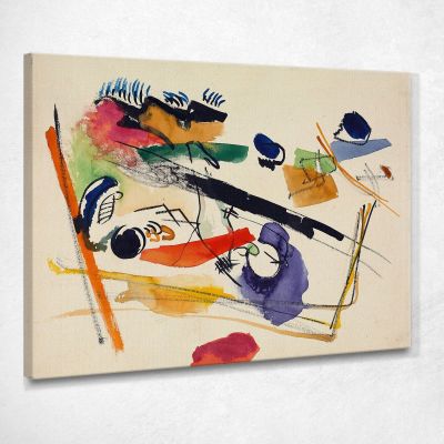 Untitled Wassily Kandinsky wk247 canvas print 