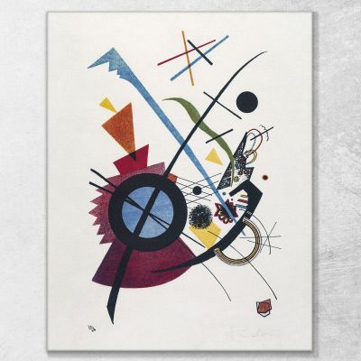 Violet Wassily Kandinsky wk250 canvas print 