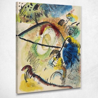 Watercolor Ix With Black Lines Wassily Kandinsky wk251 canvas print 