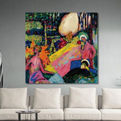 White Sound White Sound Wassily Kandinsky wk254 canvas print 