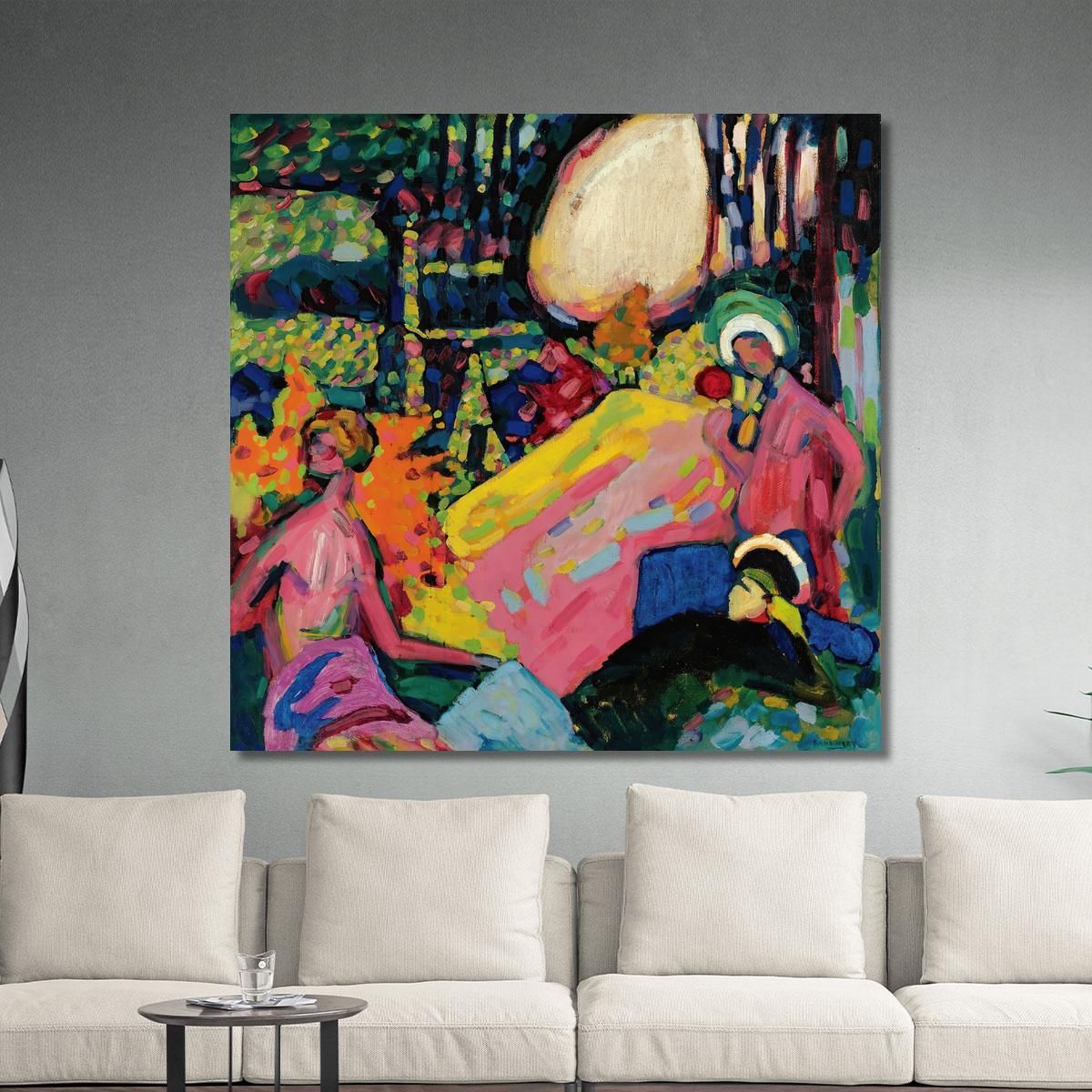 White Sound White Sound Wassily Kandinsky wk254 canvas print 