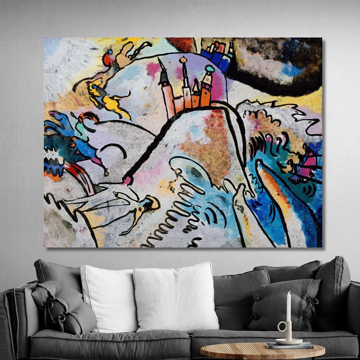 With Sun Wassily Kandinsky wk256 canvas print 