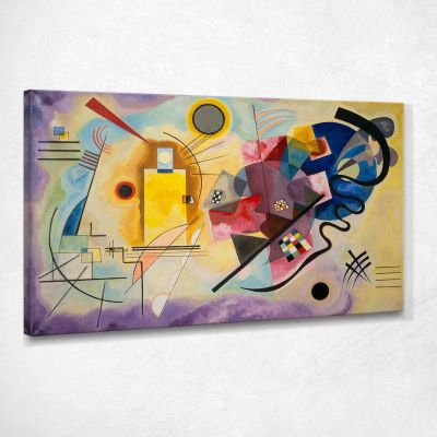 Yellow Red Blue Wassily Kandinsky wk258 canvas print 