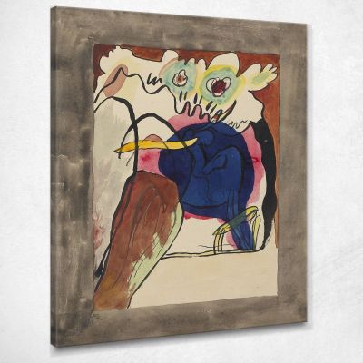 Design For The Cover Of The Almanac The Blue Rider Ii Wassily Kandinsky wk264 canvas print 